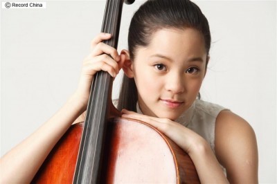 欧陽菲菲めい、15歳の美少女チェロ奏者Ｎａｎａ日本デビュー！: 気に 